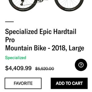 Specialized chisel 2018